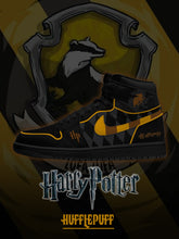 Hogwarts Hufflepuff Haus V.3 Custom High-Top Sneakers